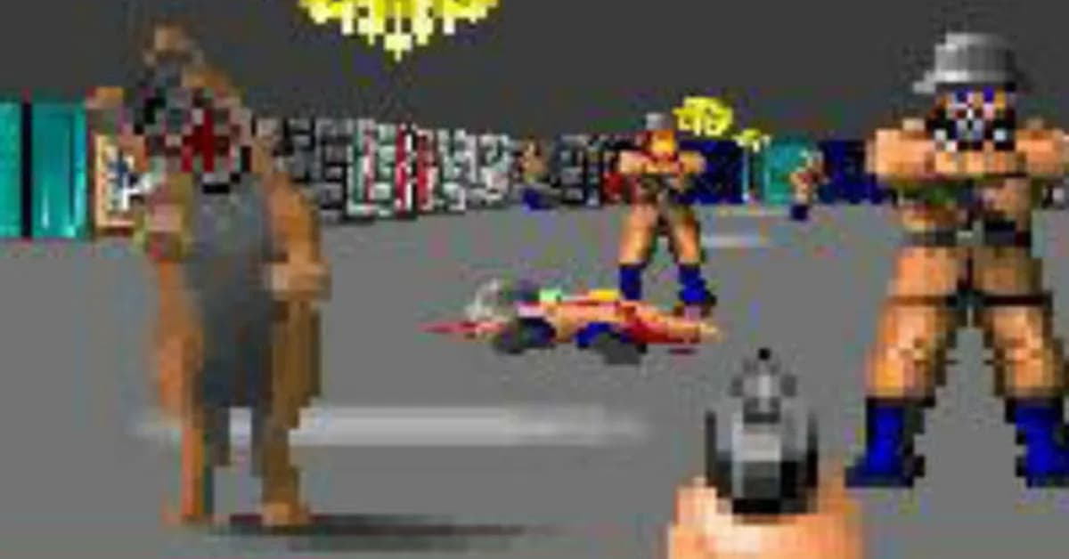 Playing Wolfenstein 3D with one hand in 2026