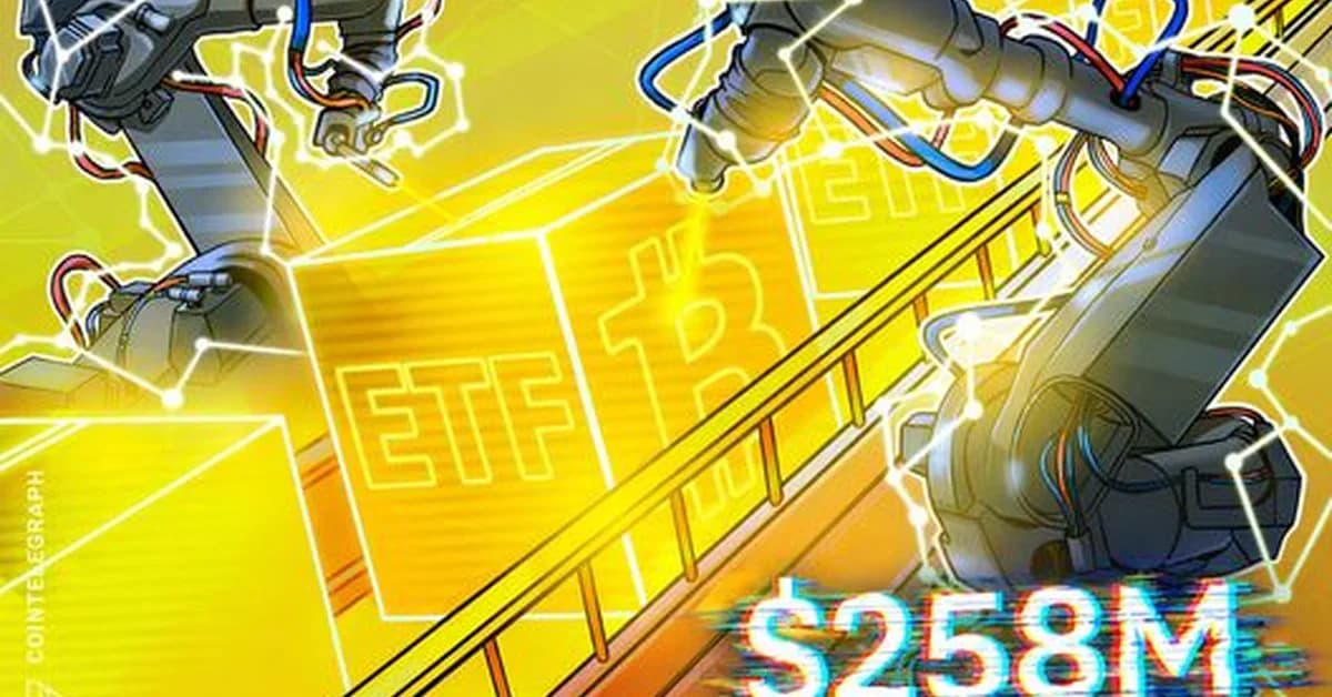 Bitcoin ETFs post $258M inflows as institutional Q4 selling hits 25,000 BTC