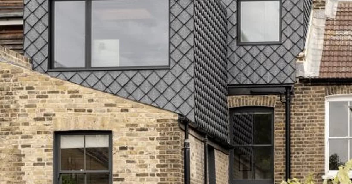 YN Studio extends London home around light-filled stairwell