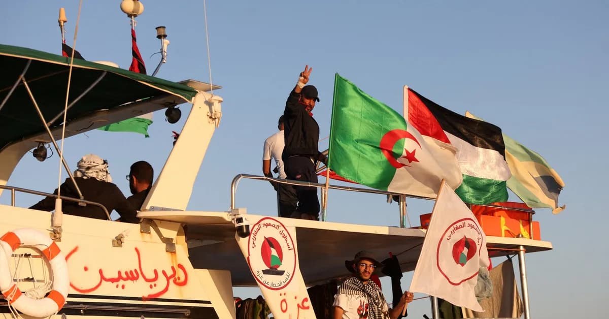 French boats set sail to join Gaza aid flotilla