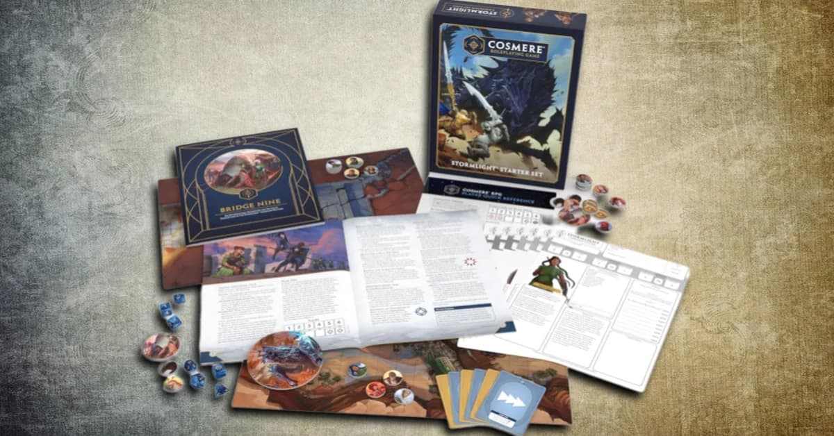 Brandon Sanderson's Cosmere RPG Starter Set Is Now Being Sold at Target Retail Stores
