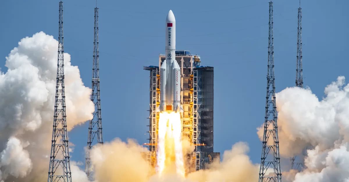 Europe-China spacecraft launches to study Earth's 'invisible armour'