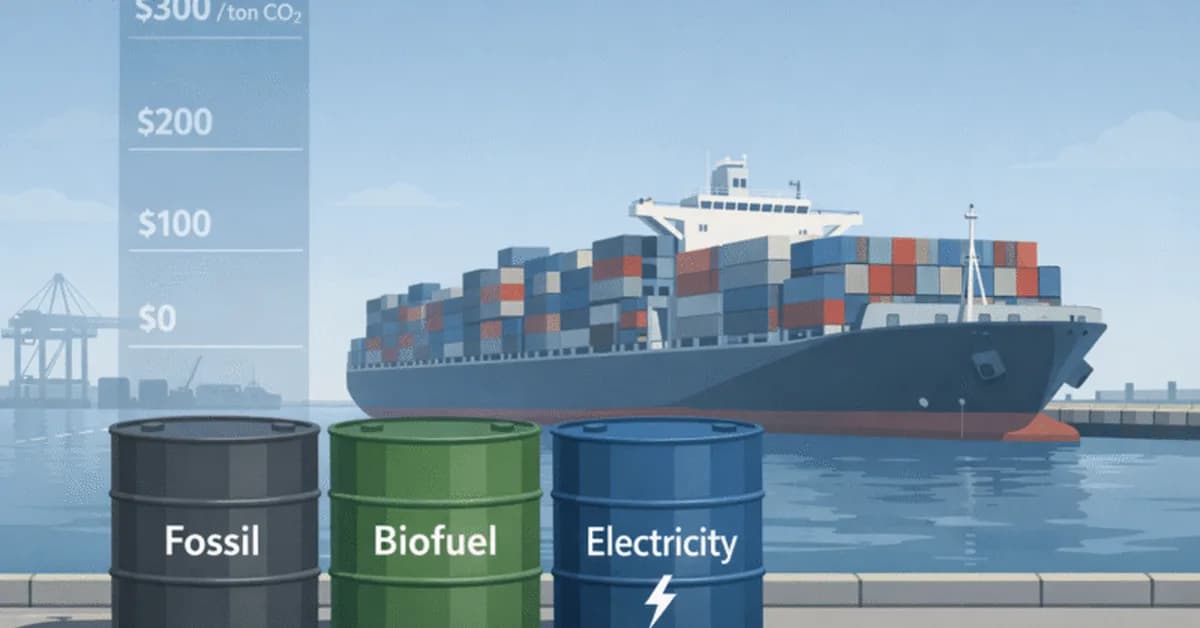 The End Game Economics of Maritime Fuels