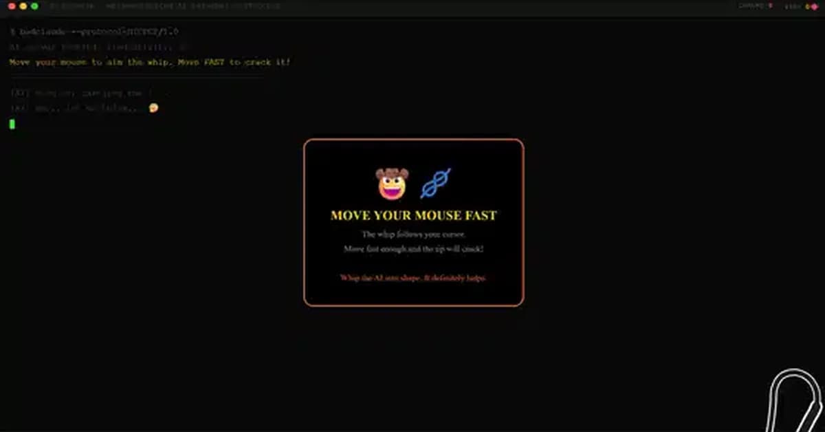🤠AI Whipper String - Whip Your AI Into Shape