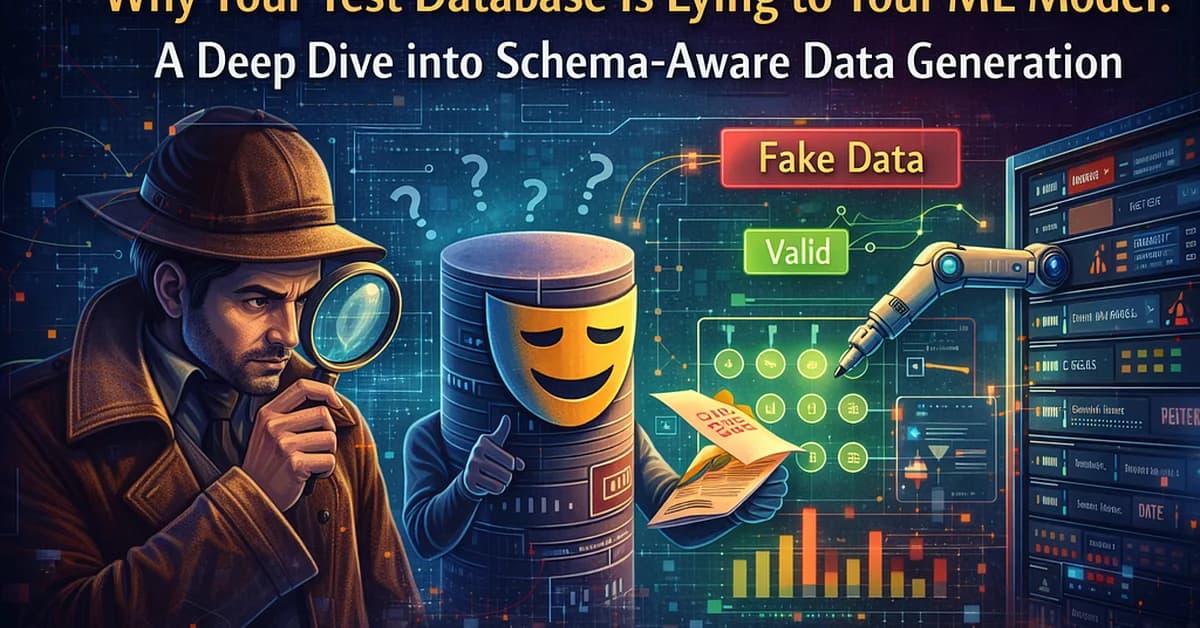 Why Your Test Database Is Lying to Your ML Model: A Deep Dive into Schema-Aware Data Generation