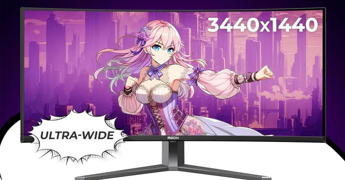 The 34" AOC Agon Pro QD-OLED Gaming Monitor With Massive 4 Year Warranty Drops to $399.99