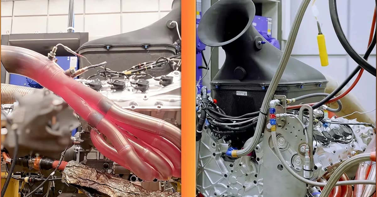 Watch Ford's Hypercar V8 Rev Through a Lap of Le Mans on the Dyno