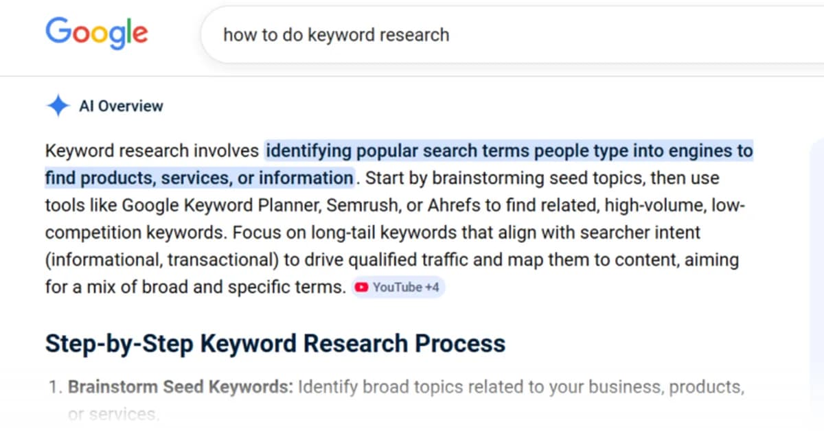 How to Do Keyword Research for SEO