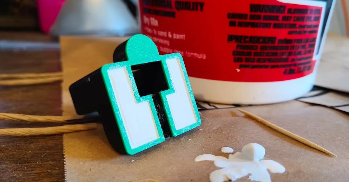 Adding Weight to a 3D Print With Plaster of Paris, Cleanly