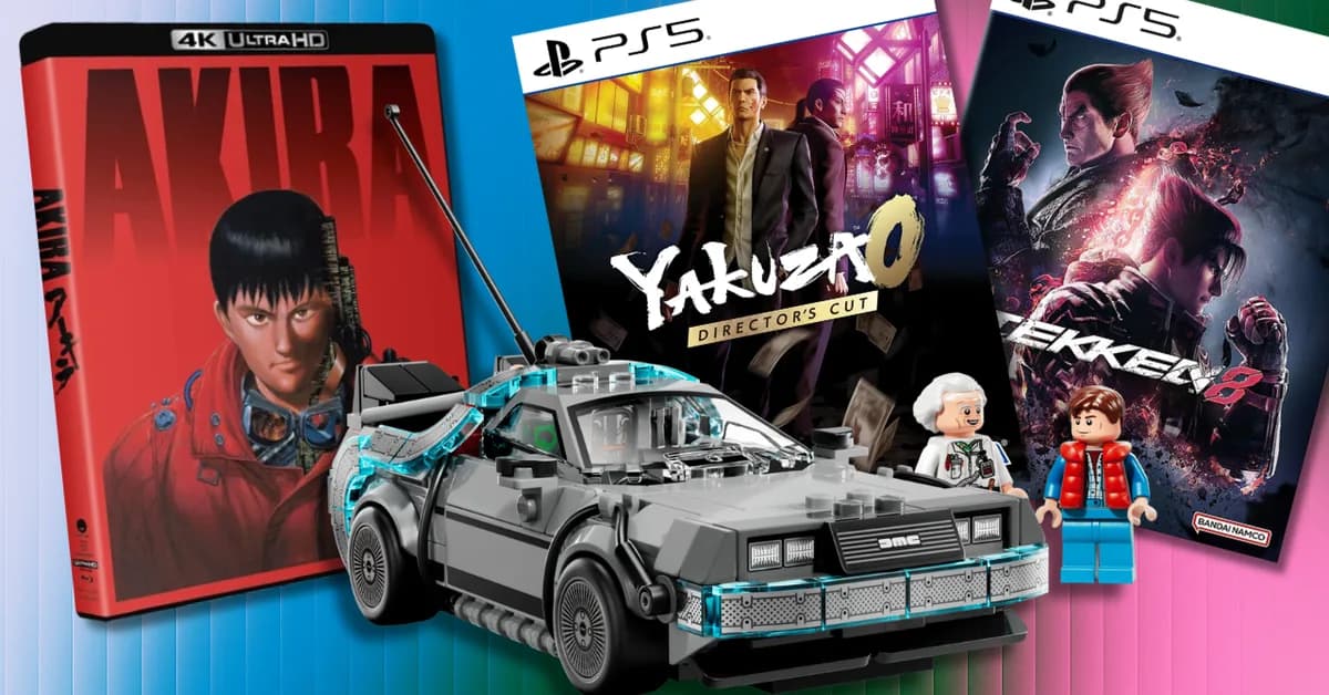 Today's Best Deals: LEGO Back to the Future Time Machine, Yakuza 0 Director's Cut, and DoorDash eGift Cards