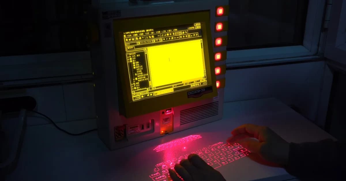 Open Graphics Card Powers Cyberpunk "Laptop"