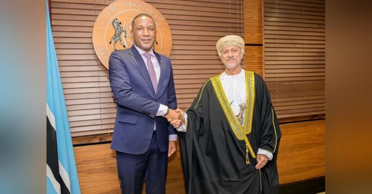 Botswana seals energy, mining deals with Oman