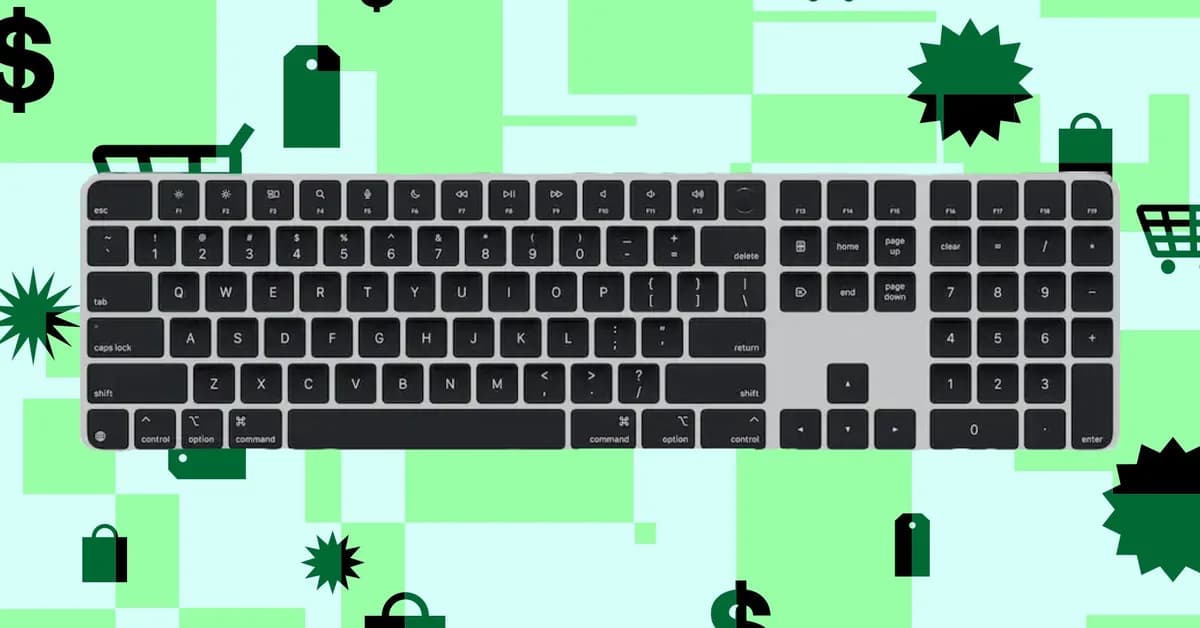 Save $30 on Apple's Magic Keyboard with Touch ID and a numpad