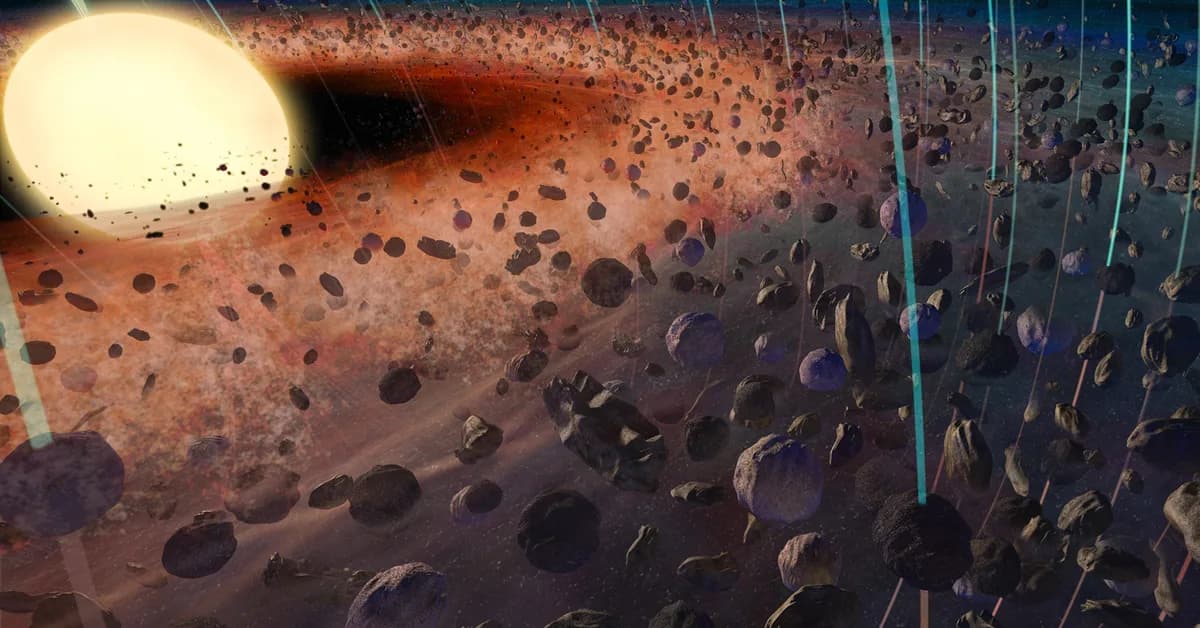 Meteorite dust holds records of magnetism that may have helped form the sun