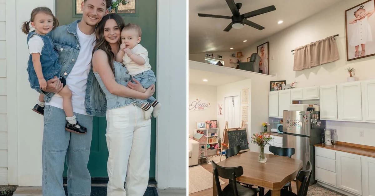 A family of 4 lives in a 560-square-foot tiny home. Here's what they love about its design - and what they'd change.