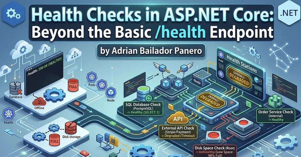 Health Checks in ASP.NET Core: Beyond the Basic /health Endpoint