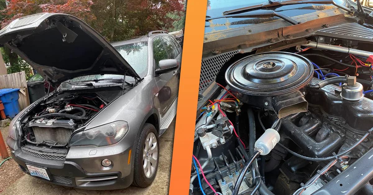Problem Solved: Shadetree Mechanic Swaps Old Ford I6 Into Broken BMW X5