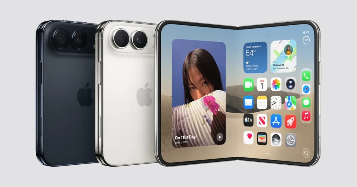 Apple Announces Foldable iPhone Duo