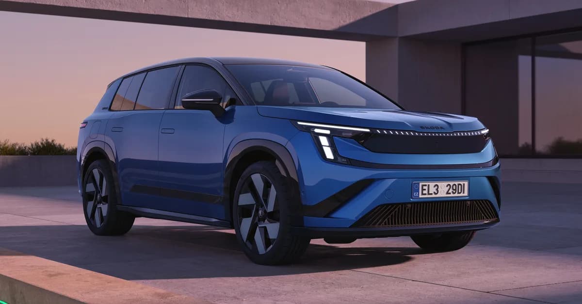 2027 Skoda Peaq electric family SUV revealed as the peak of Czech brand's lineup