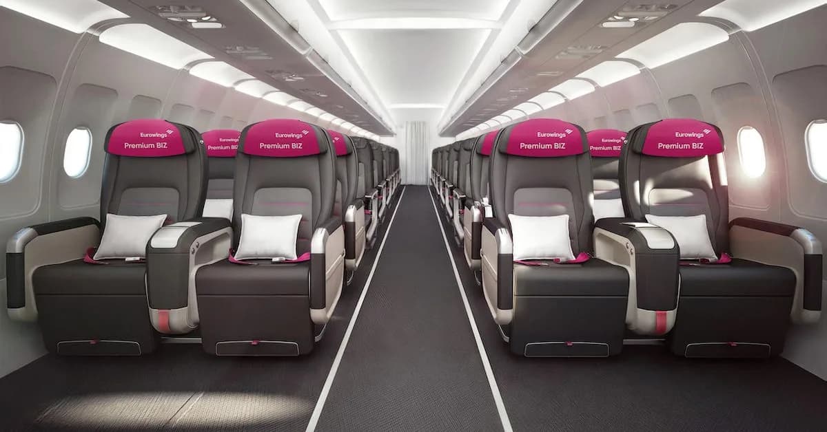 Cool: Eurowings Adds "Real" Business Class On Entire A320neo Fleet, A Rarity In Europe
