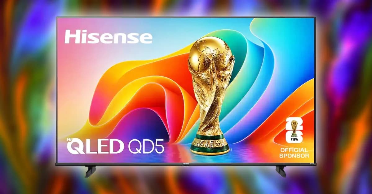 The New 2026 58" Hisense QD50 Smart TV Offers QLED Image Quality and Built-In Roku for Less Than $200