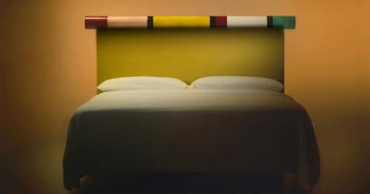 Rosary headboard by India Mahdavi for Bolzan