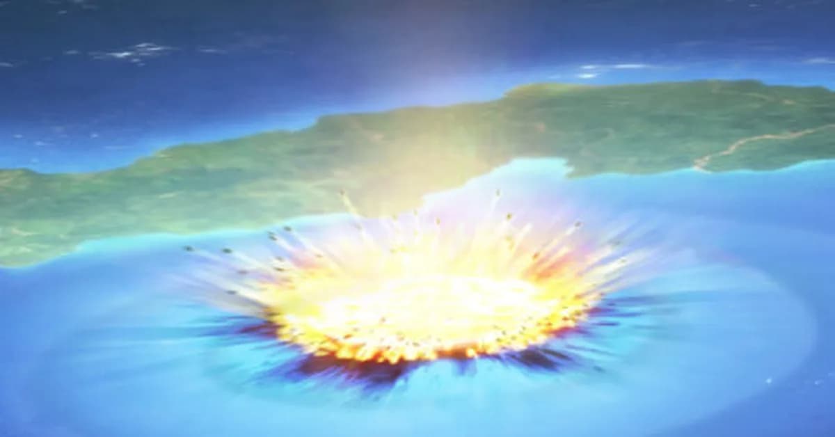 Dinosaur-killing impact crater might have been teeming with life