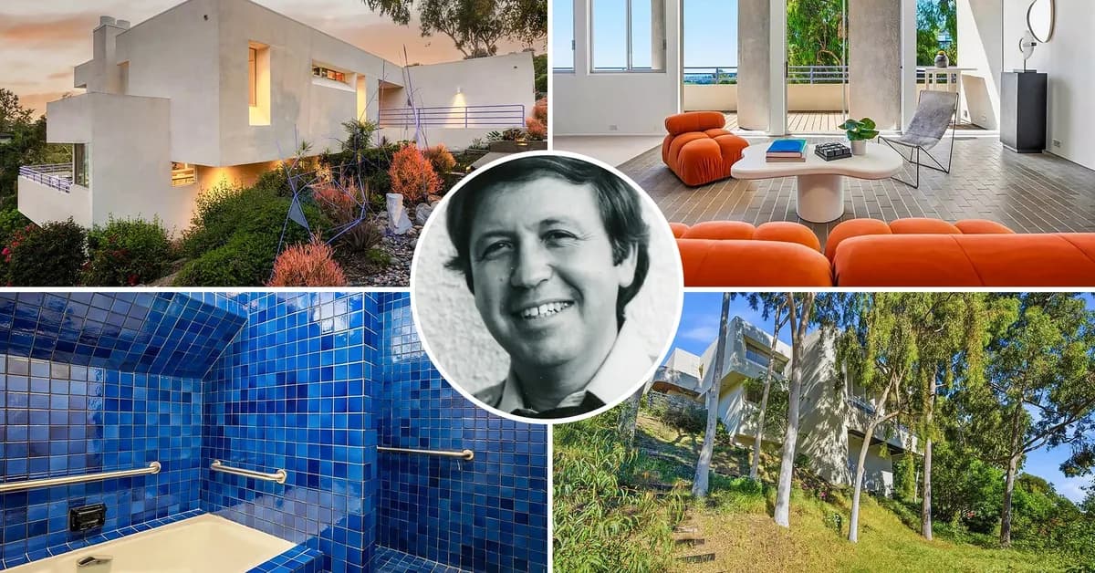 Esteemed Architect Martin Gelber's Late Modern Los Angeles Home Hits the Market for $3.75 Million