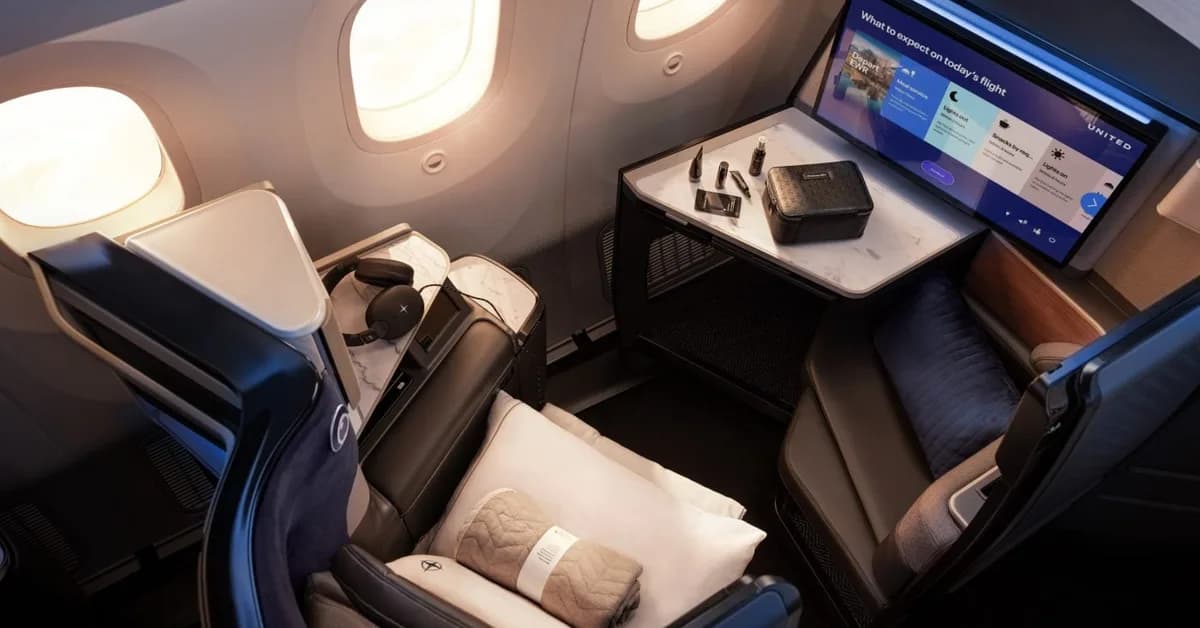 United Is Sending Its Most Premium Plane Ever To Sydney, And It Comes With Caviar
