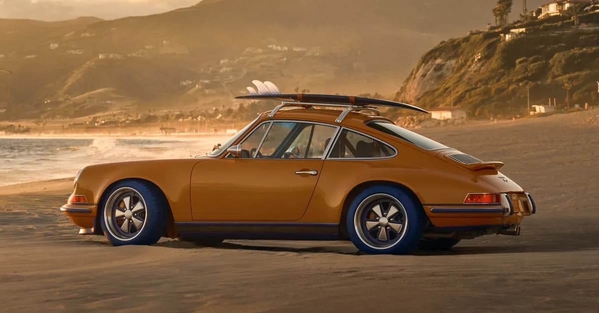Singer and Louis Vuitton reimagine the Porsche 911 for Monterey Car Week