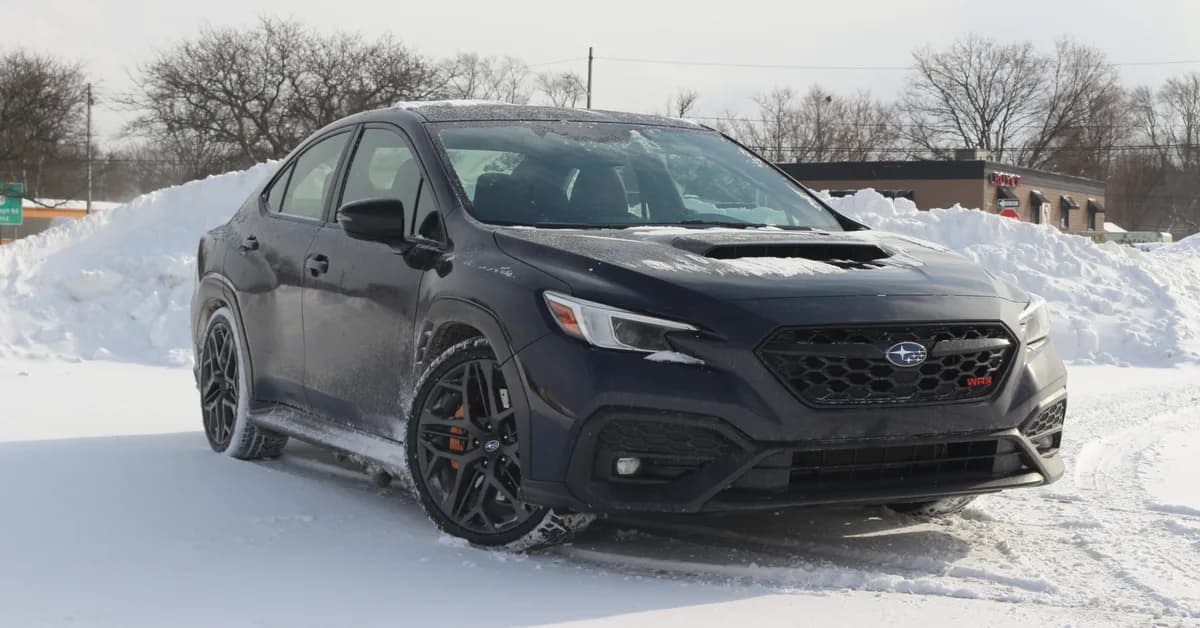 The New Subaru WRX Made Me a Believer. Snow Tires Made Me Unstoppable