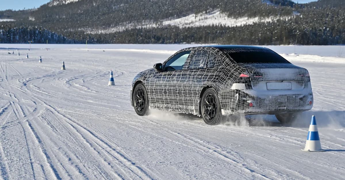 BMW's i3 prototype conquers the ice with power and technology