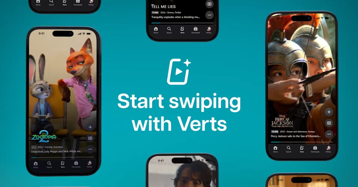 Disney+ gets its own time-sucking vertical video section