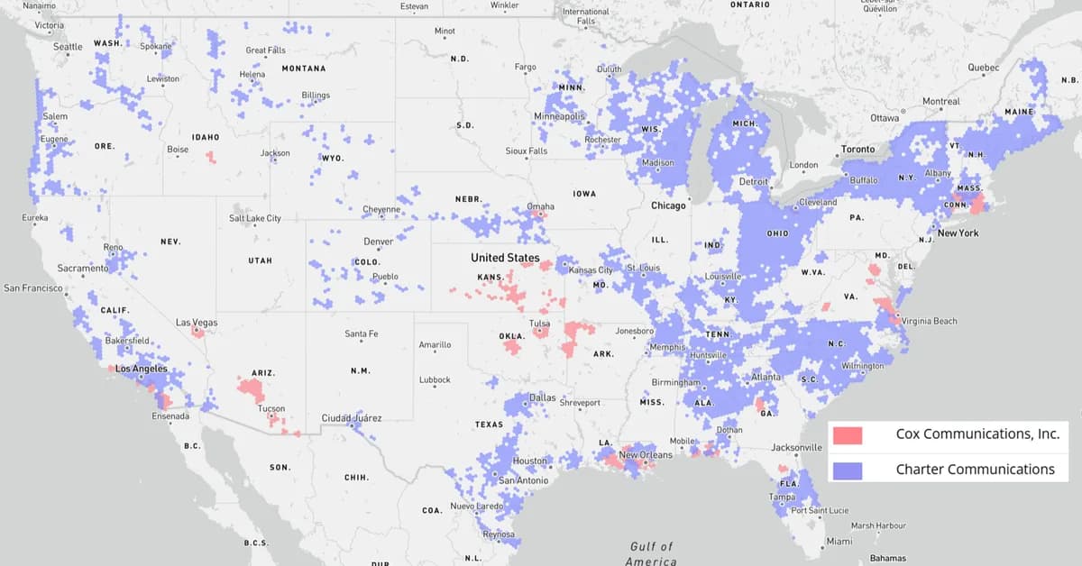 FCC approves the merger of cable giants Cox and Charter