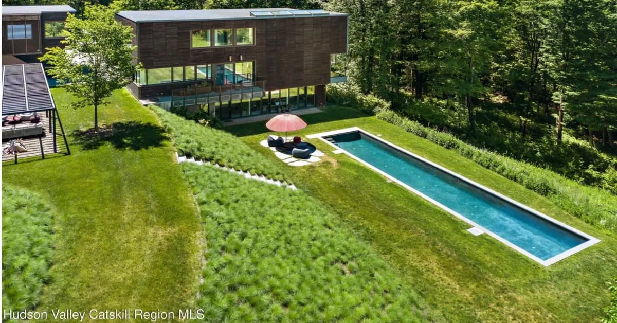 16-Acre Ultimate 'Glamping' House Tucked Between the Berkshires and Catskills Lists for $4.6 Million