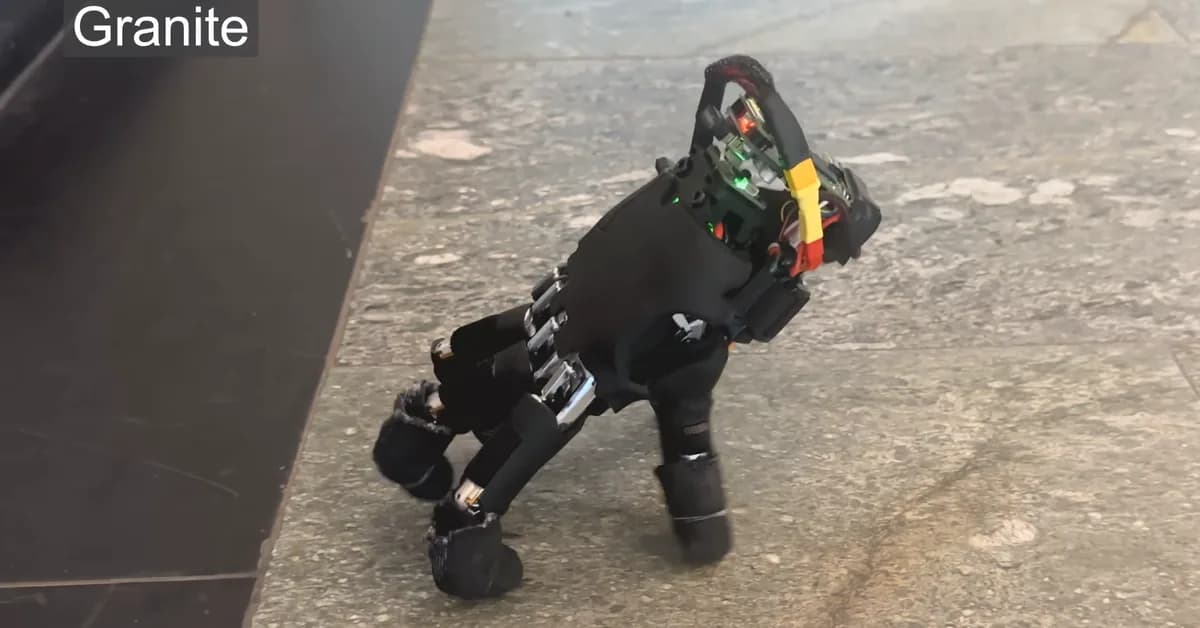 Teaching a Robot Hand to Walk