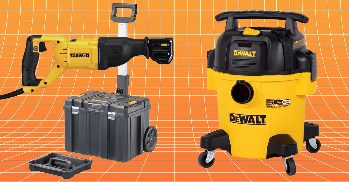 DeWalt Tools Have Deep Discounts During Amazon's Spring Sale