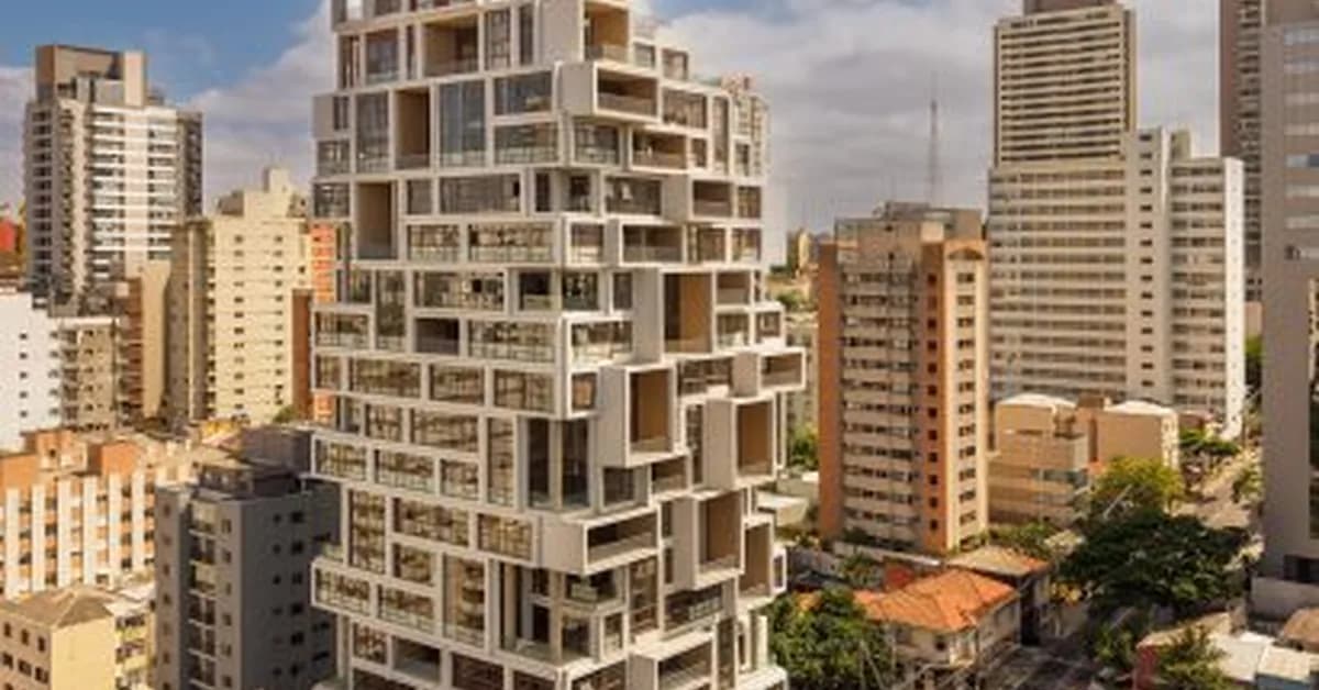 FGMF Arquitetos completes pixelated skyscraper in Brazil