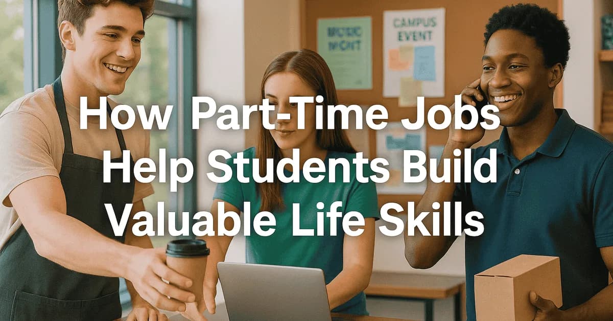 Finding student jobs that build valuable skills and fit around school