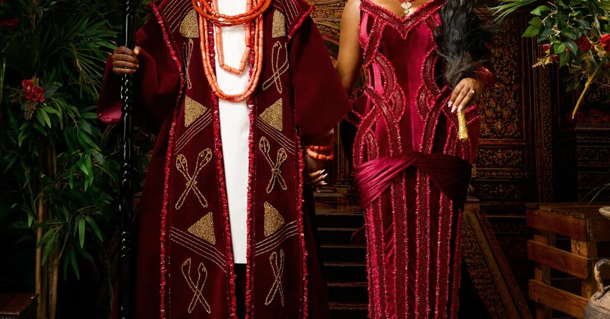 Peller & Jarvis' Edo Wedding Looks Are Rooted in Culture and Beautifully Detailed | See Photos