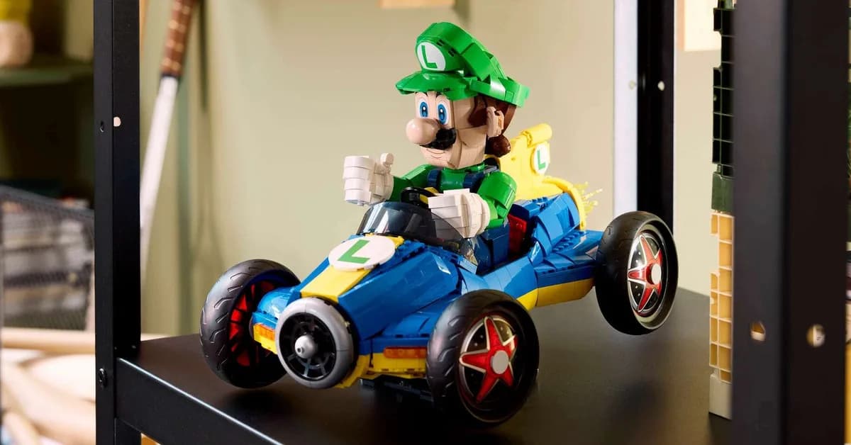 Walmart's Bricktember Sale Includes the LEGO Mario Kart Luigi & Mach 8 Set at Its Lowest Price Yet
