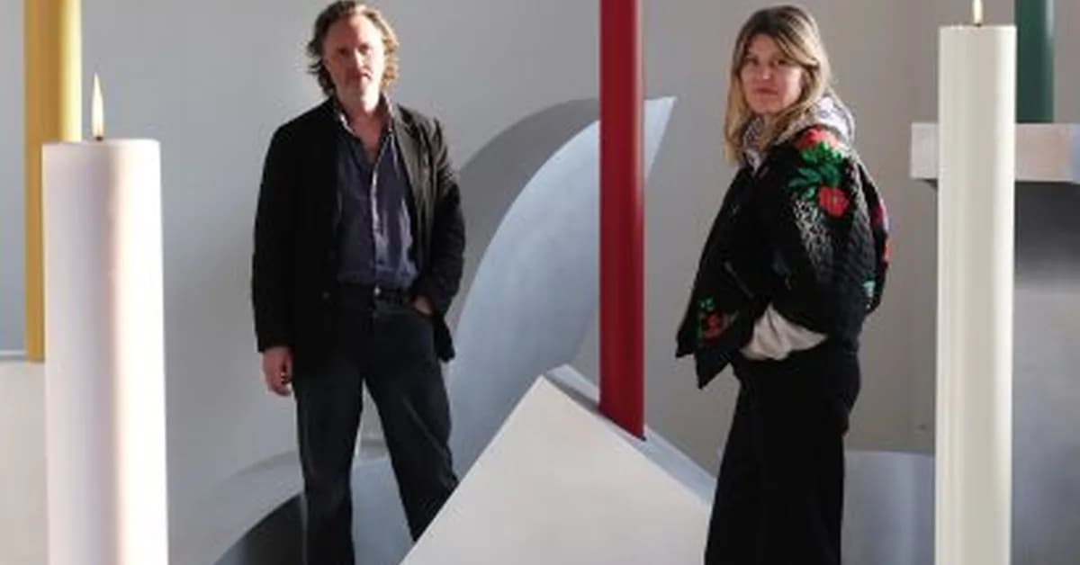 Muller Van Severen creates human-sized candelabras for Milan design week