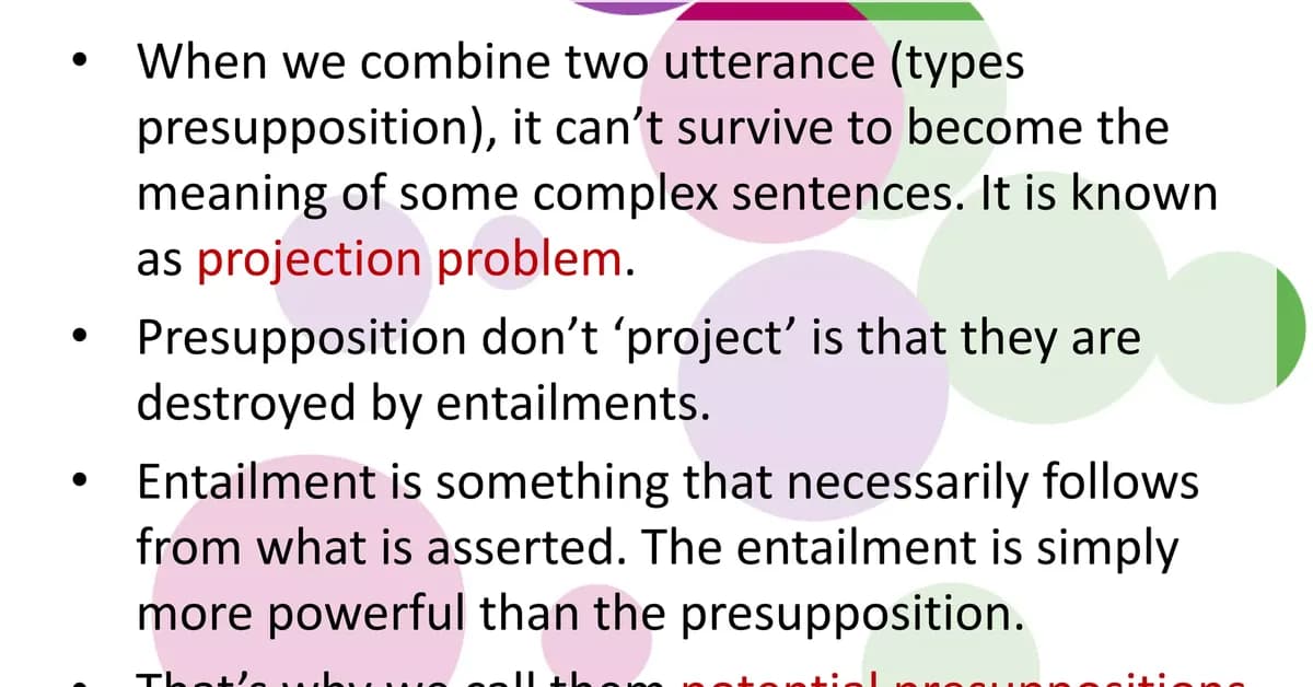 The Presupposition Problem in Representation Genesis