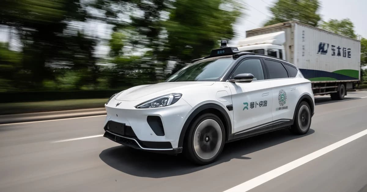 Baidu's robotaxis froze in traffic, creating chaos