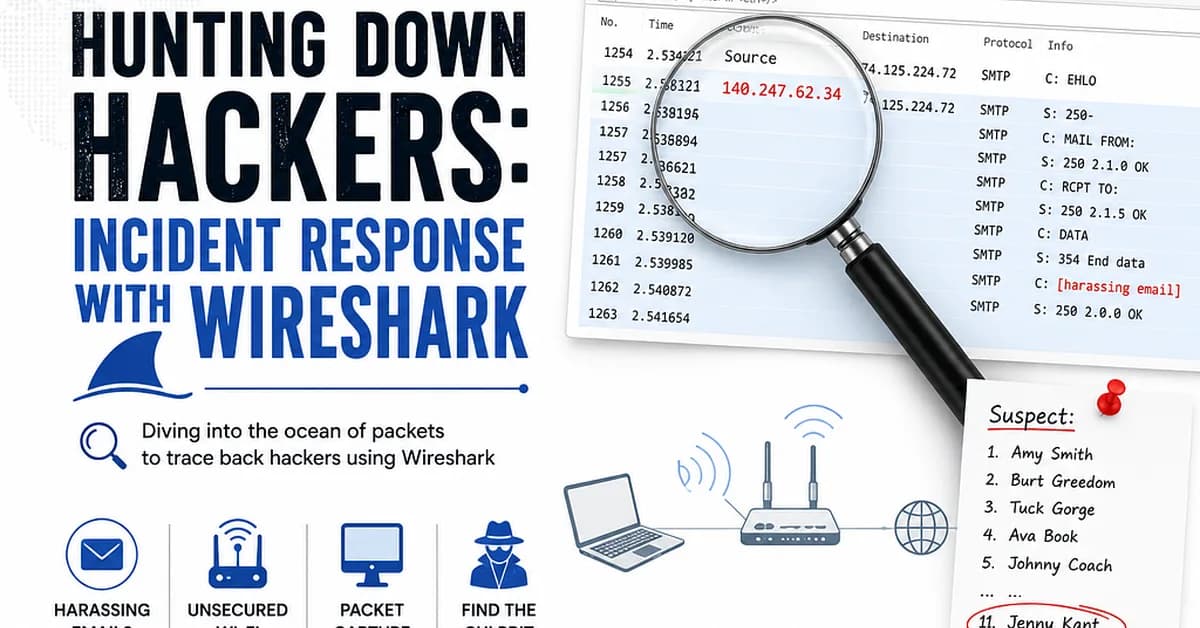 Hunting Down Hackers: Incident Response with Wireshark