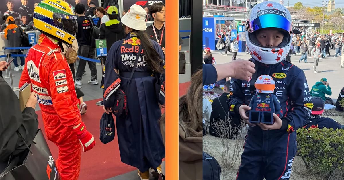 Japenese F1 Fans Are on Another Level