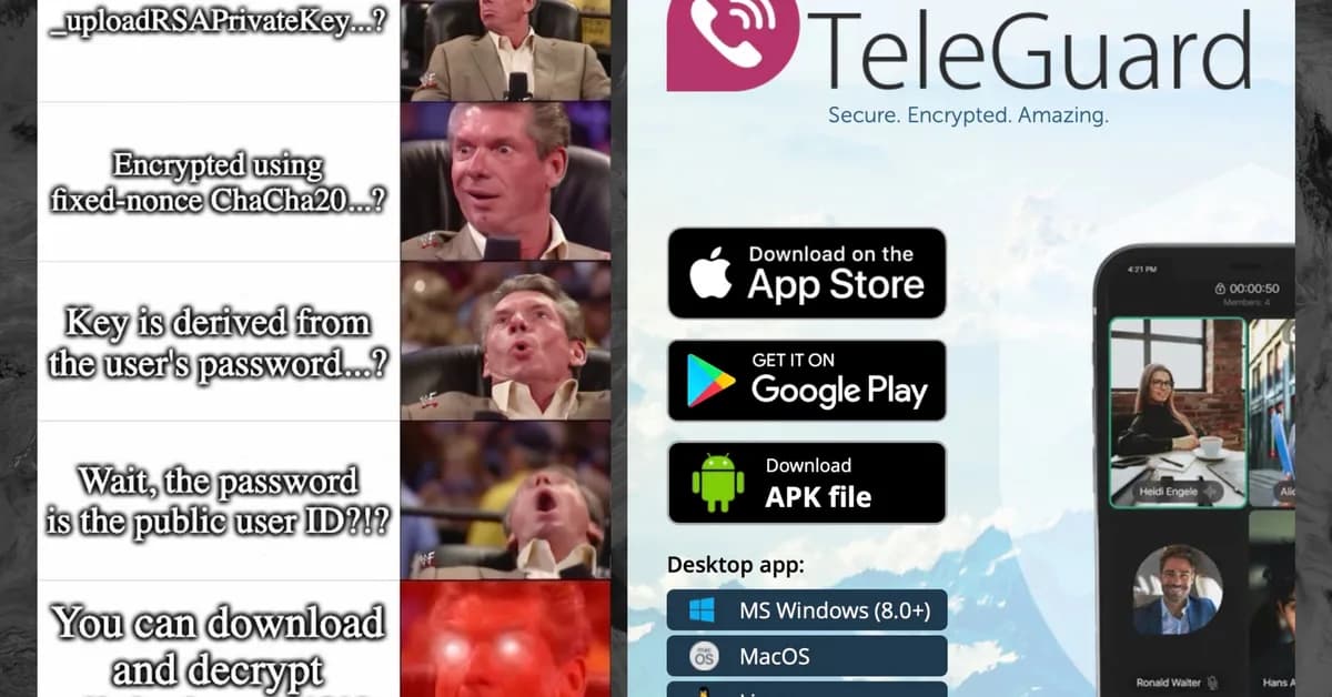 A Secure Chat App's Encryption Is So Bad It Is 'Meaningless'