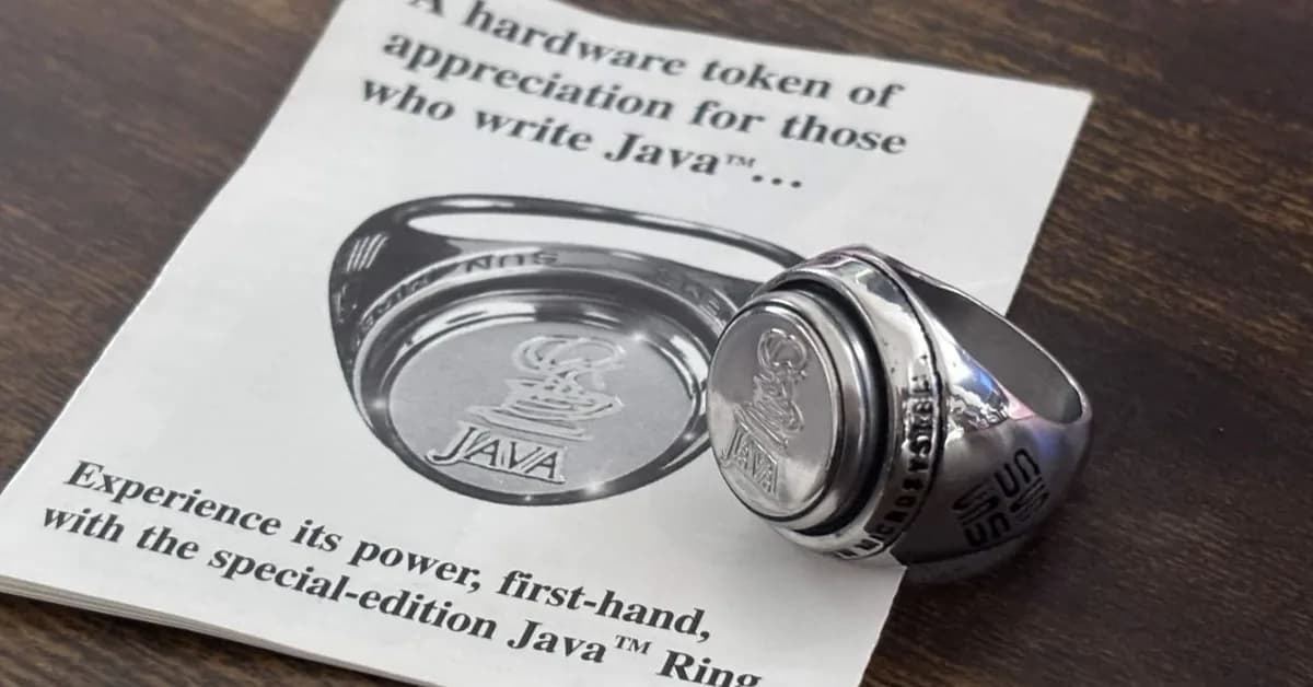 Java Ring Restored After Nearly 30 Years