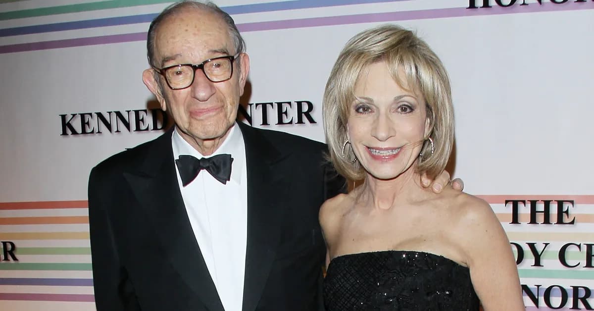 Andrea Mitchell Mourns Death of Husband Alan Greenspan-1 Year After Stepping Away From MSNBC to Spend More Time Together at Their $2.7 Million DC Home