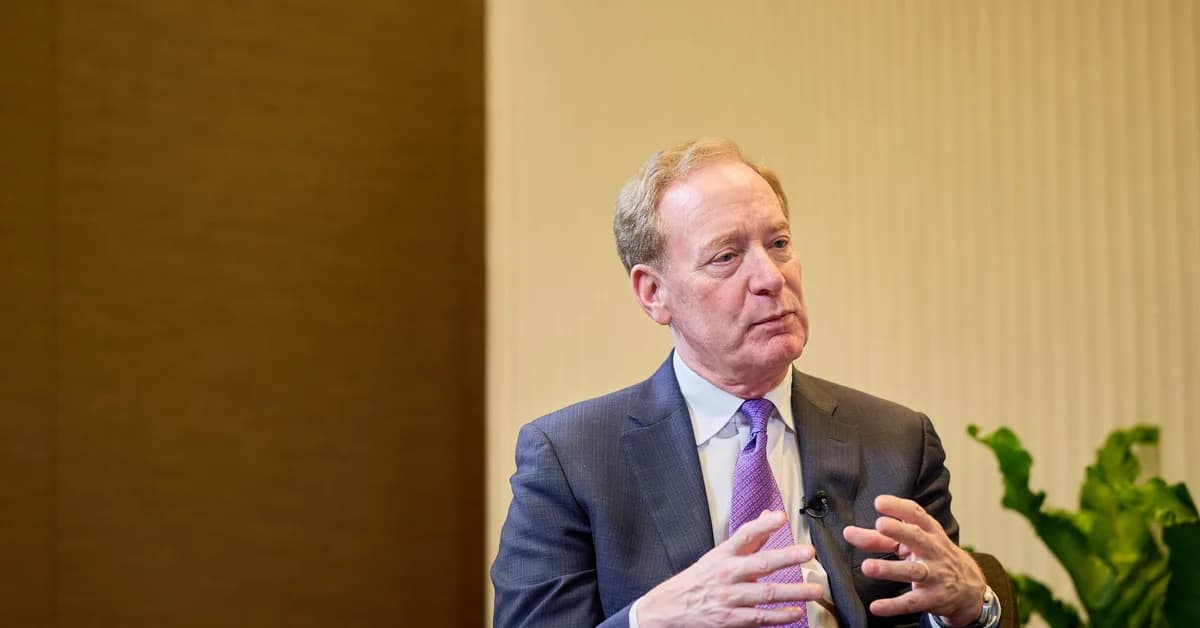 Microsoft's CEO is putting Brad Smith in charge of communications, memo shows